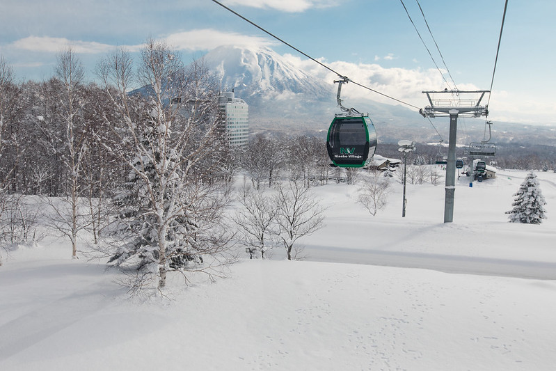 北海道ニセコスキー場の写真