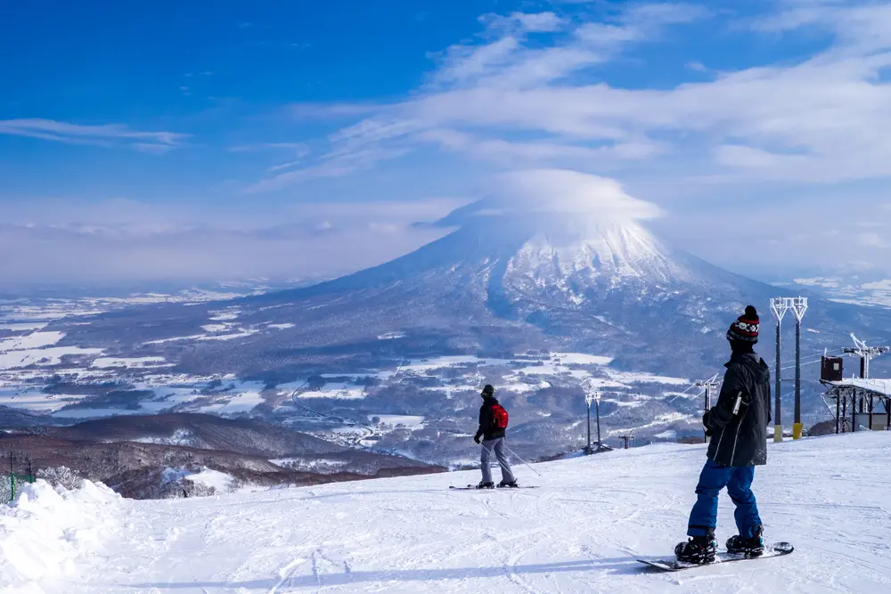 北海道ニセコスキー場の写真